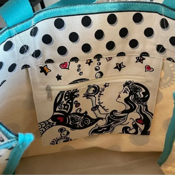 NEW BOHEMIAN BRIGHTON TOTE SUMMER OF LOVE HEARTS - Picture 12 of 16